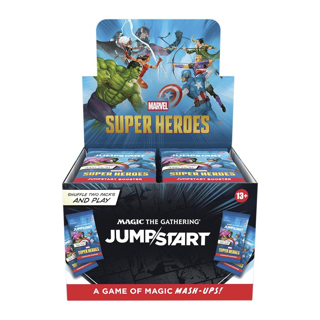 Magic the Gathering: Universes Beyond - Marvel Super Heroes Jumpstart Booster Display - Other TCG