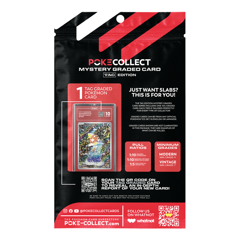 TAG Edition Mystery Graded Card - Great Tier - Mystery Bag - 2