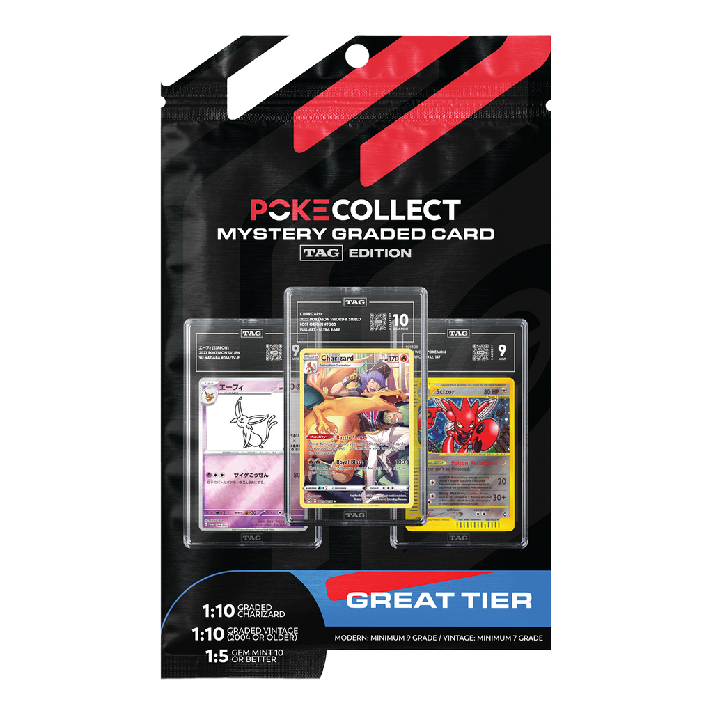 TAG Edition Mystery Graded Card - Great Tier - Mystery Bag