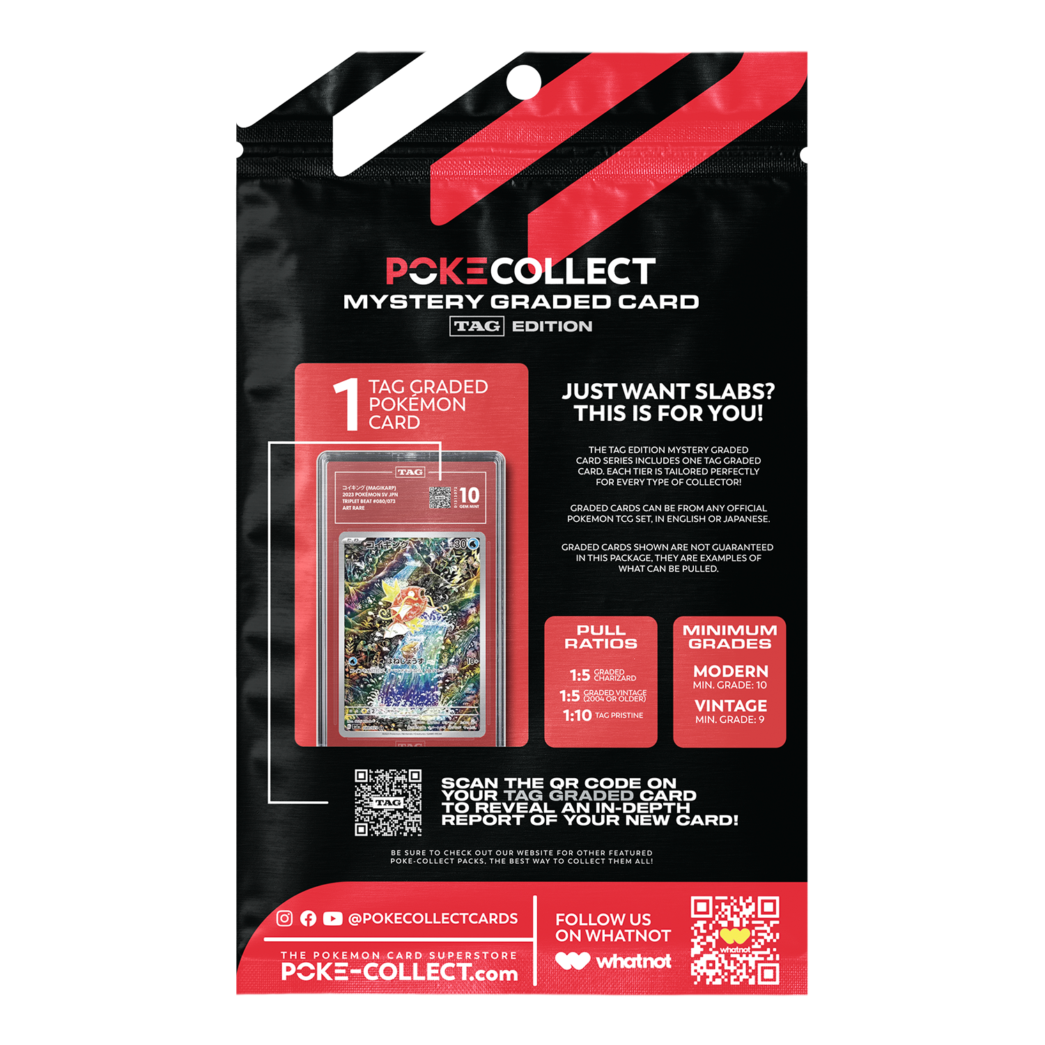 TAG Edition Mystery Graded Card - Master Tier - Mystery Bag - 2