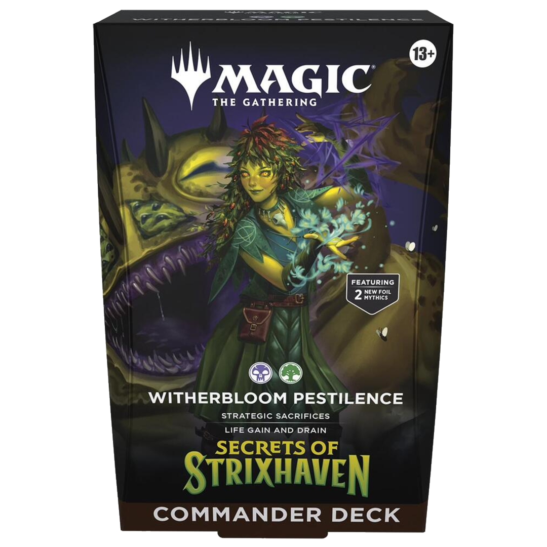 Magic the Gathering: Secrets of Strixhaven Commander Deck - Witherbloom Pestilence - Other TCG
