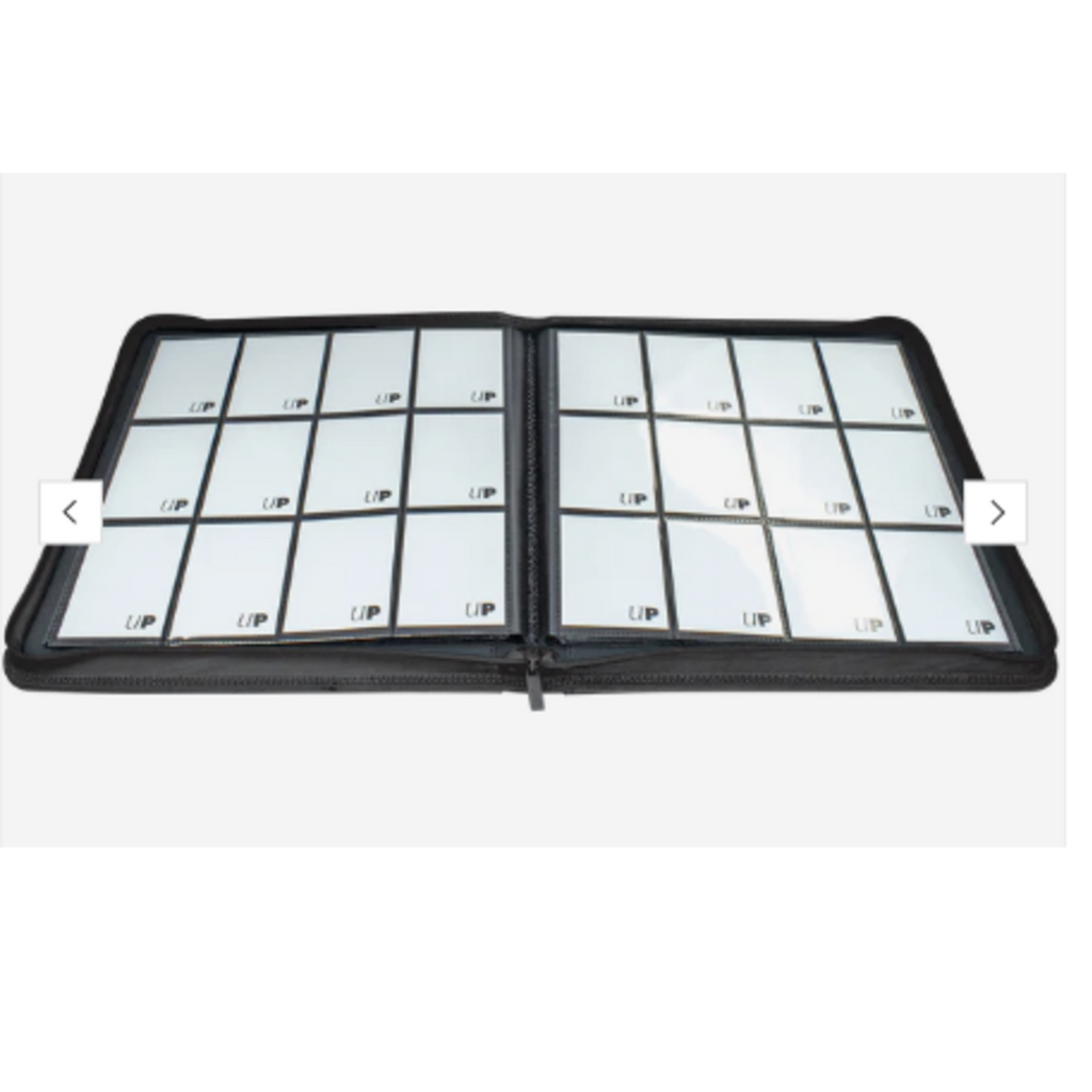 Ultra Pro Zippered Pro Binder 12 Pocket Black - Accessory - 2