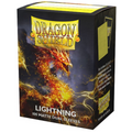 Dragon Shield Sleeves: Standard Matte Dual 100 Count - LIGHTNING - Accessory