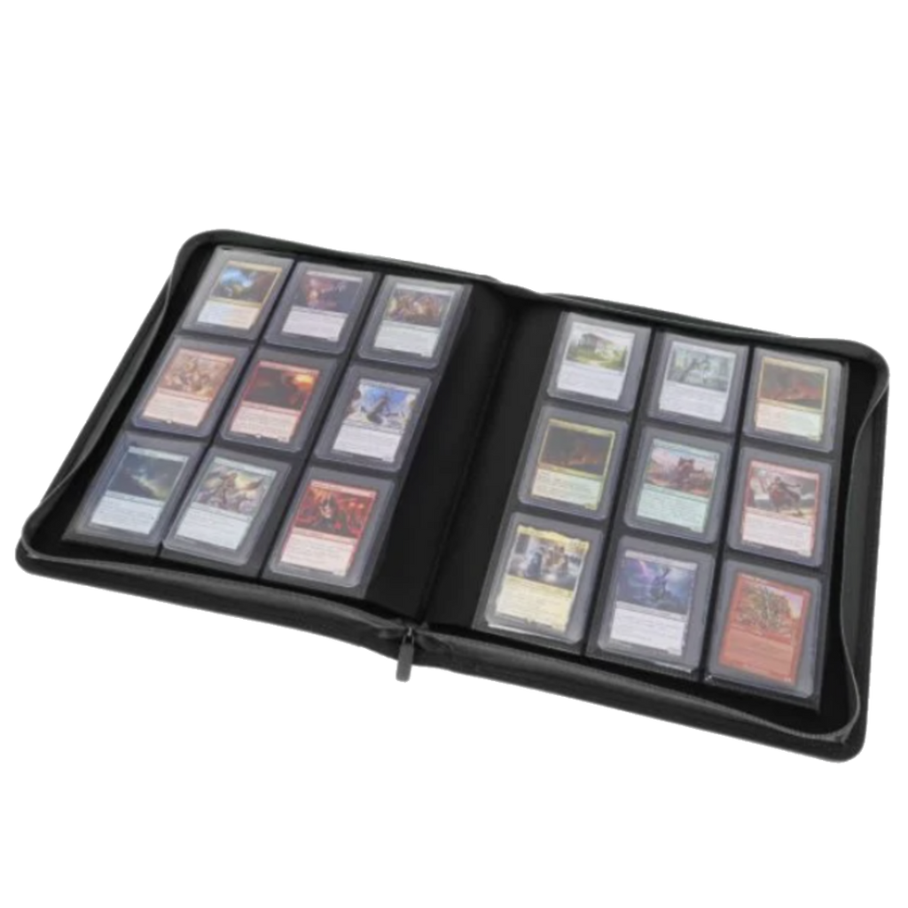 Z-Folio 9-Pocket LX Album - Toploaders - GREEN - BCW - Accessory - 2