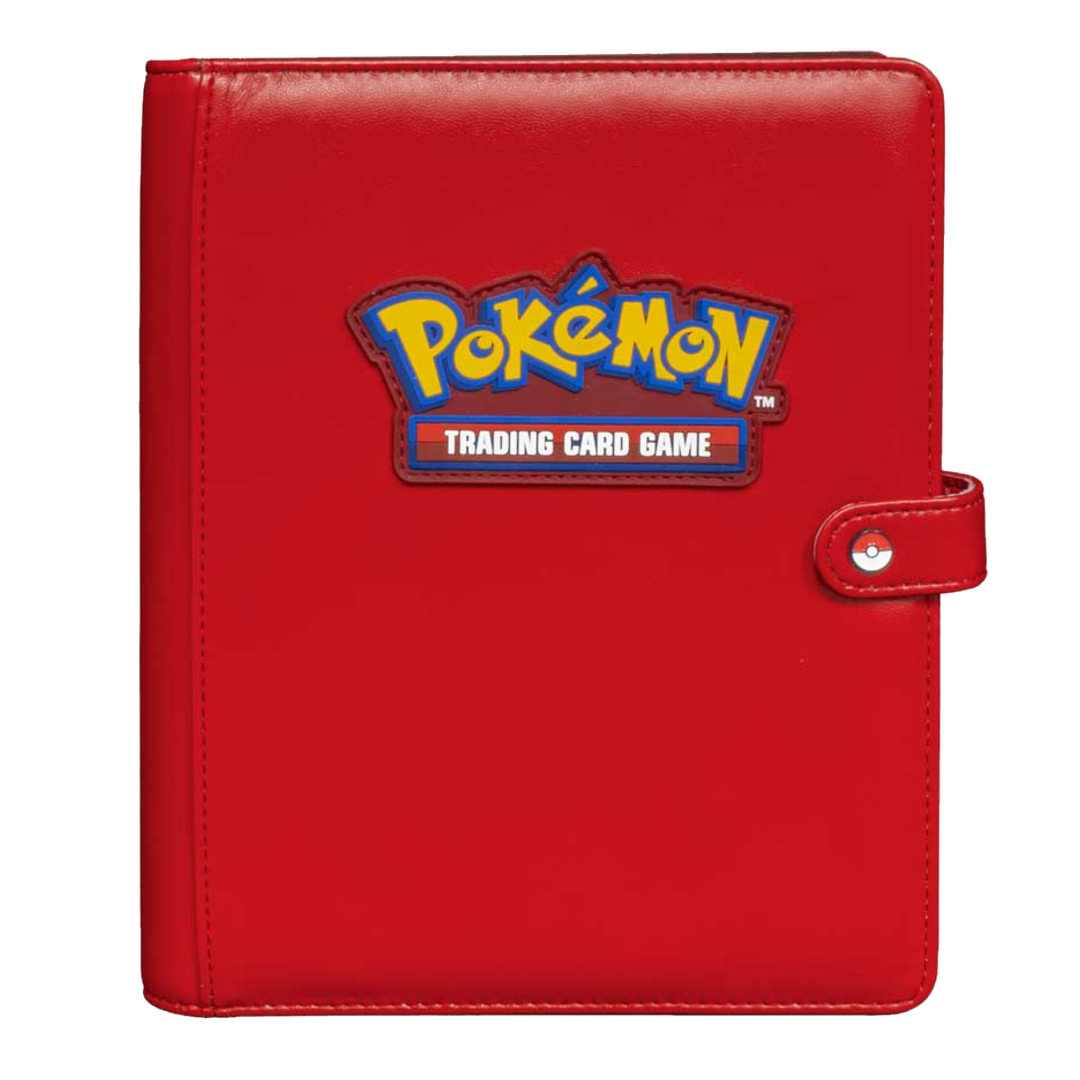 Ultra Pro Premium Snap Binder 4-Pocket Pokemon - RED - Accessory