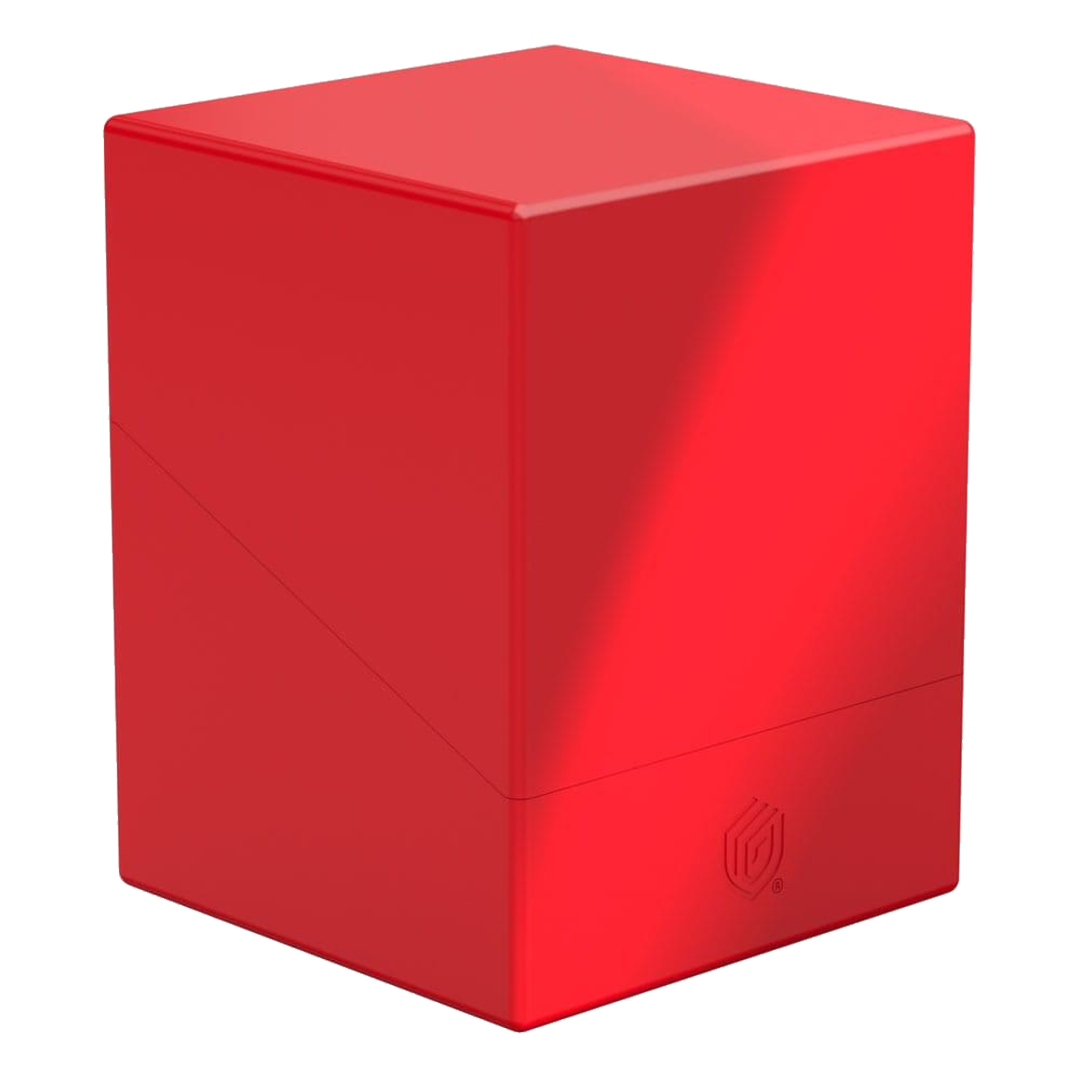 Boulder Deck Case 100+ - SOLID RED - Ultimate Guard Deck Boxes - Accessory