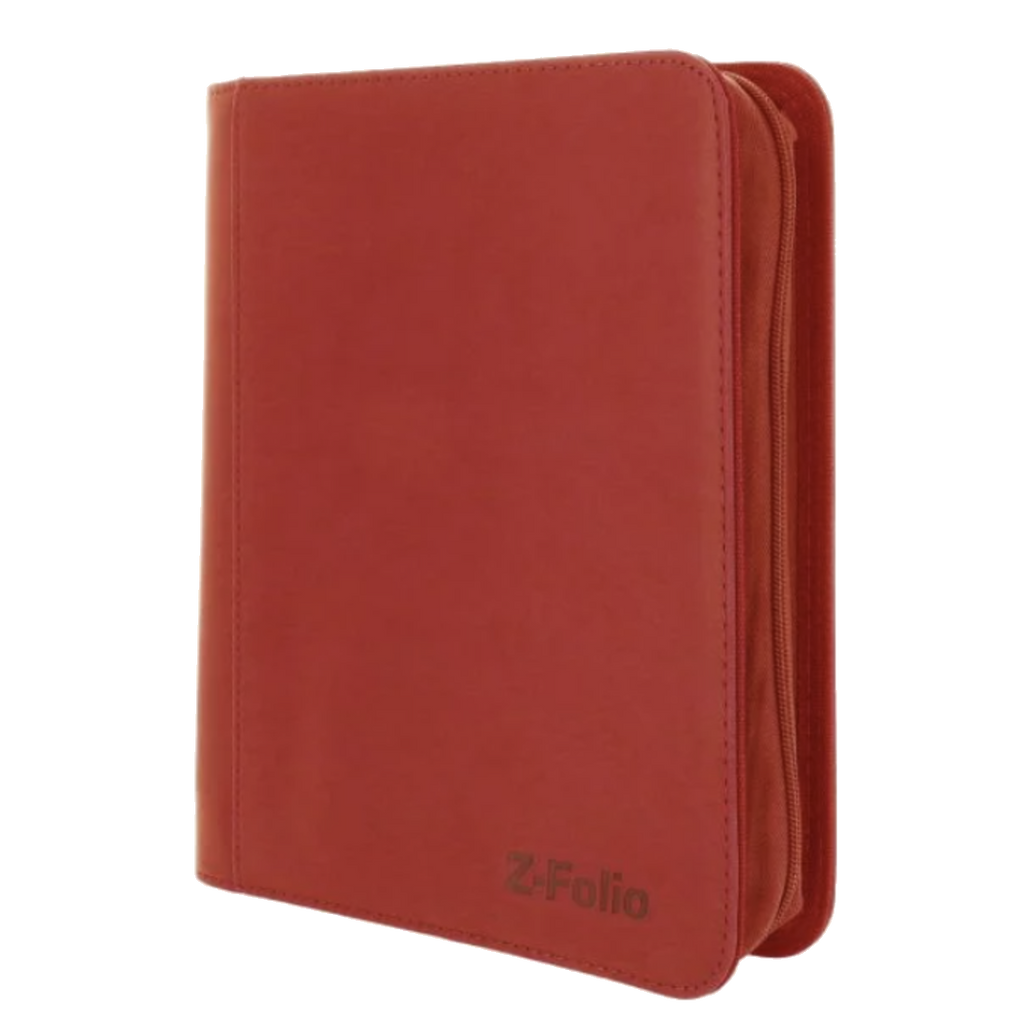 Z-Folio 9-Pocket LX Album - Toploaders - RED - BCW - Accessory