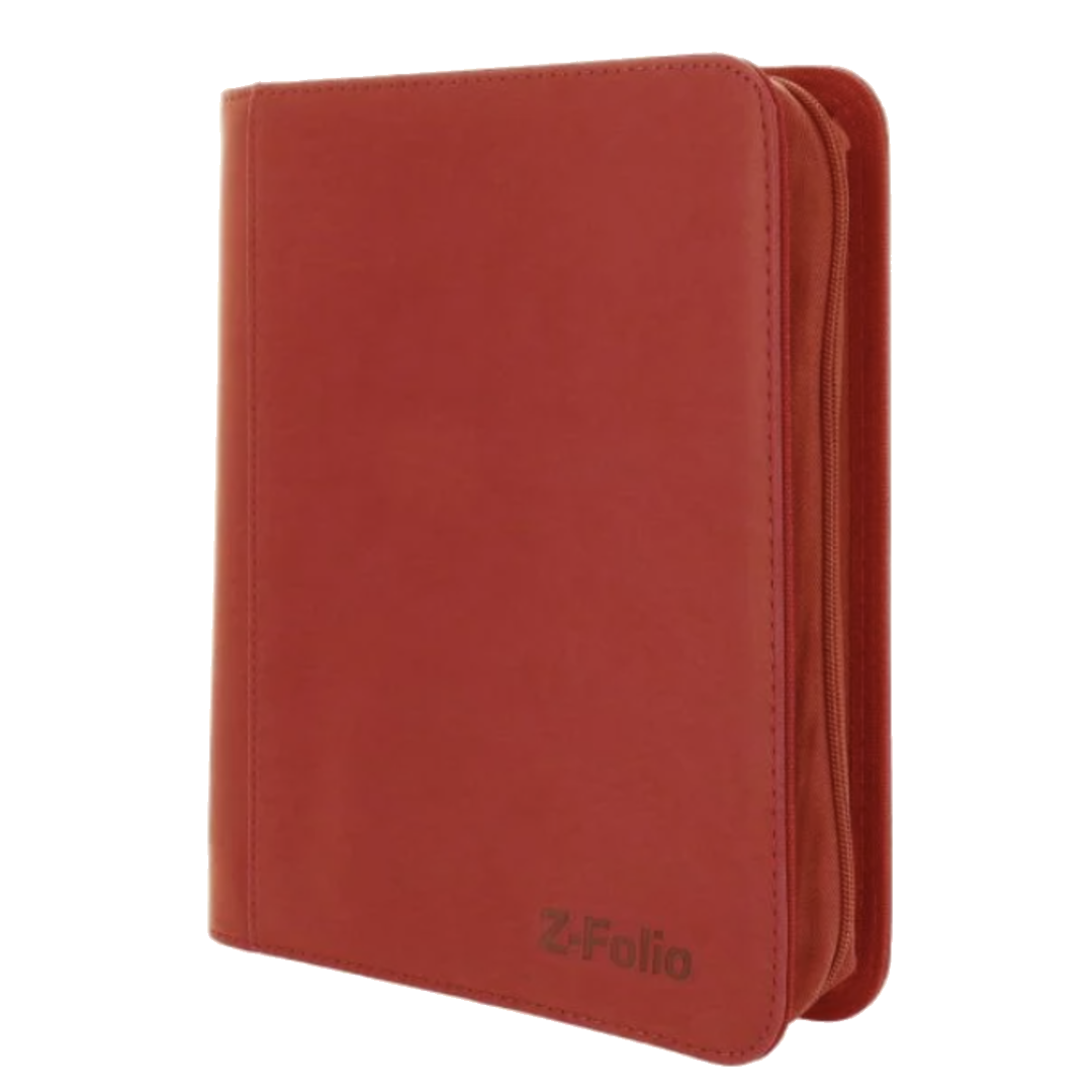Z-Folio 9-Pocket LX Album - Toploaders - RED - BCW - Accessory