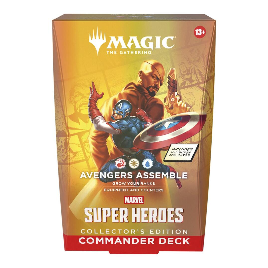 Magic the Gathering: Universes Beyond Marvel Super Heroes Commander Collector Deck - Avengers Assemble - Other TCG