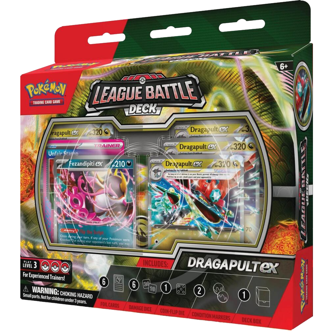 League Battle Deck - Dragapult EX - Pokemon Sealed