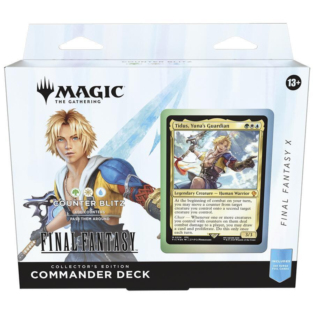 Magic the Gathering: Final Fantasy X Commander Deck Collector Edition - Counter Blitz - Other TCG