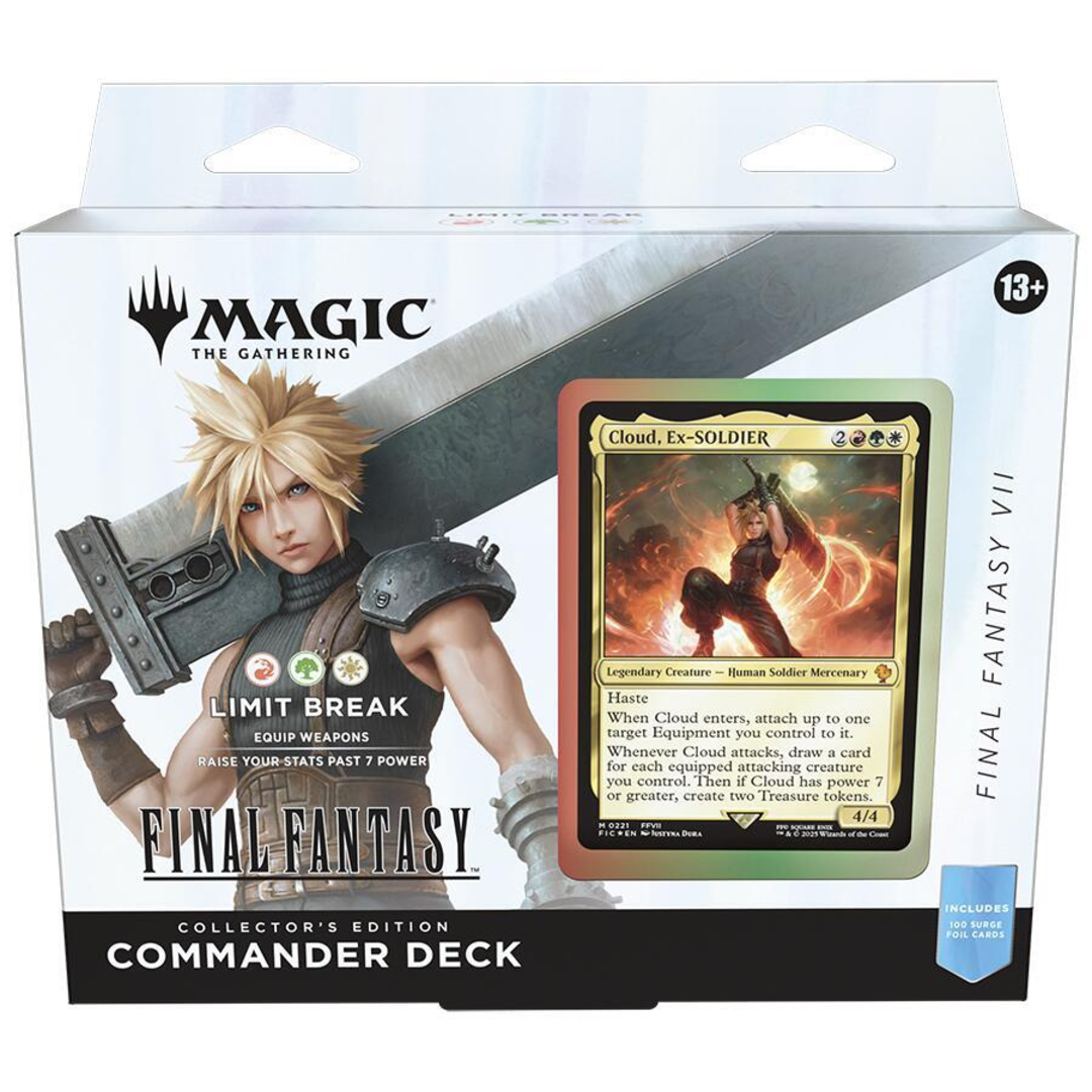 Magic the Gathering: Final Fantasy VII Commander Deck Collector Edition- Limit Break - Other TCG