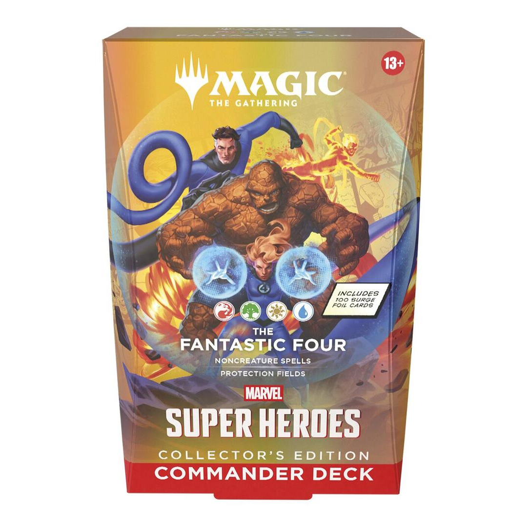 Magic the Gathering: Universes Beyond Marvel Super Heroes Commander Collector Deck - The Fantastic Four - Other TCG