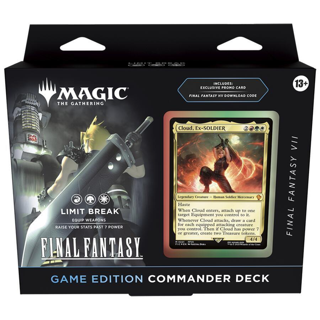 Magic the Gathering: Final Fantasy VII Commander Deck - Game Edition - Limit Break - Other TCG