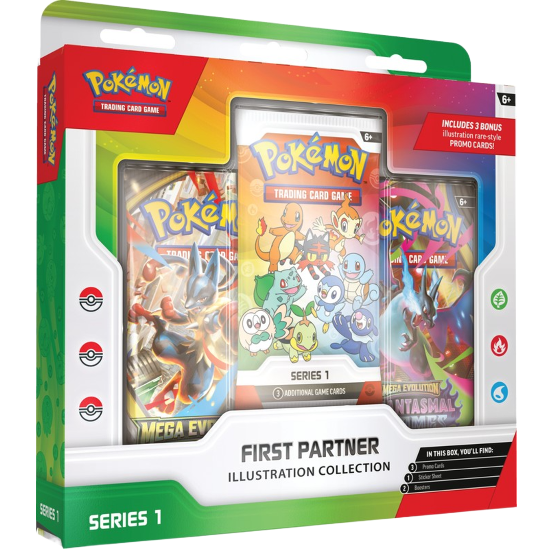 First Partner Illustration Collection - Series 1 - Pokemon Sealed