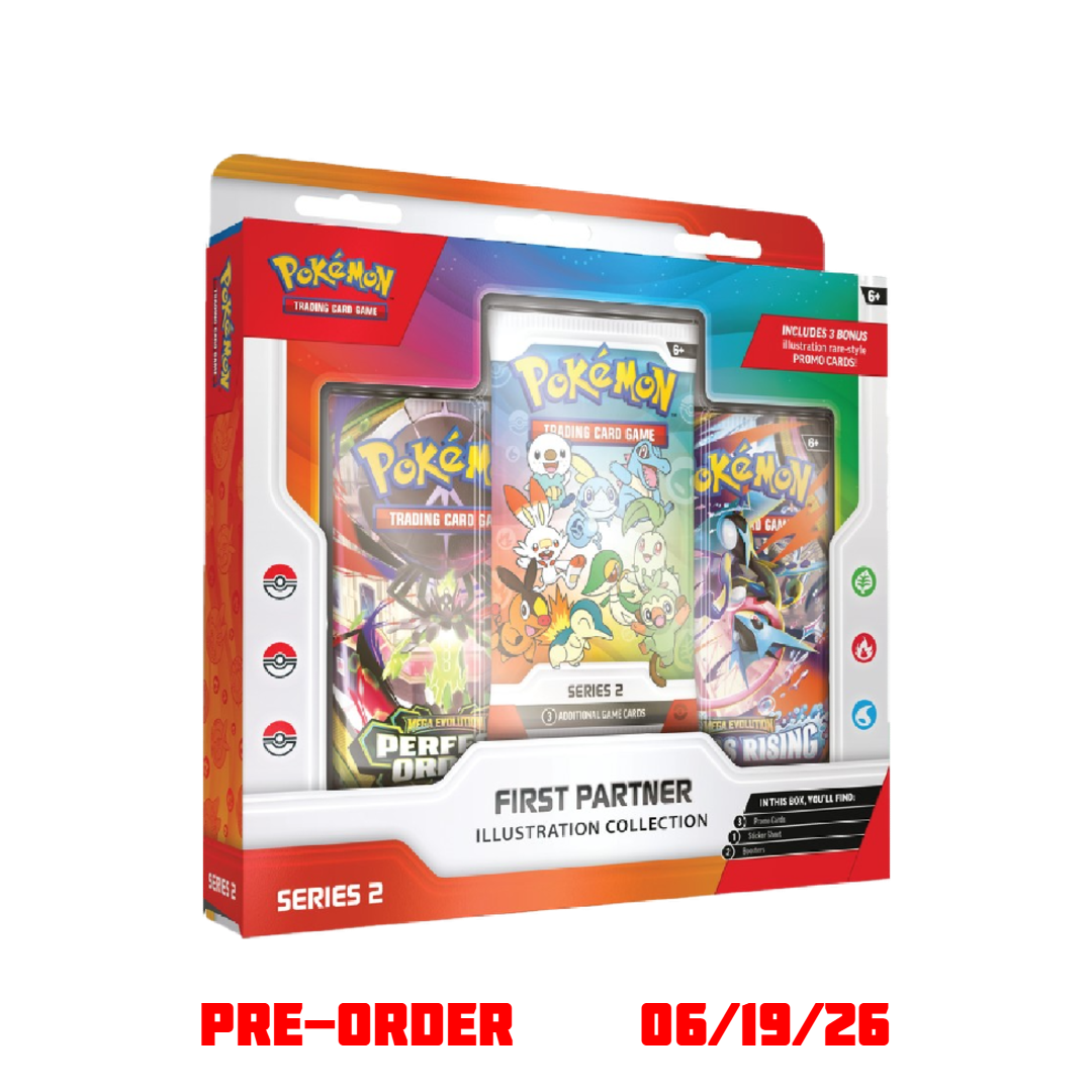 First Partner Illustration Collection - Series 2 - Pokemon Sealed
