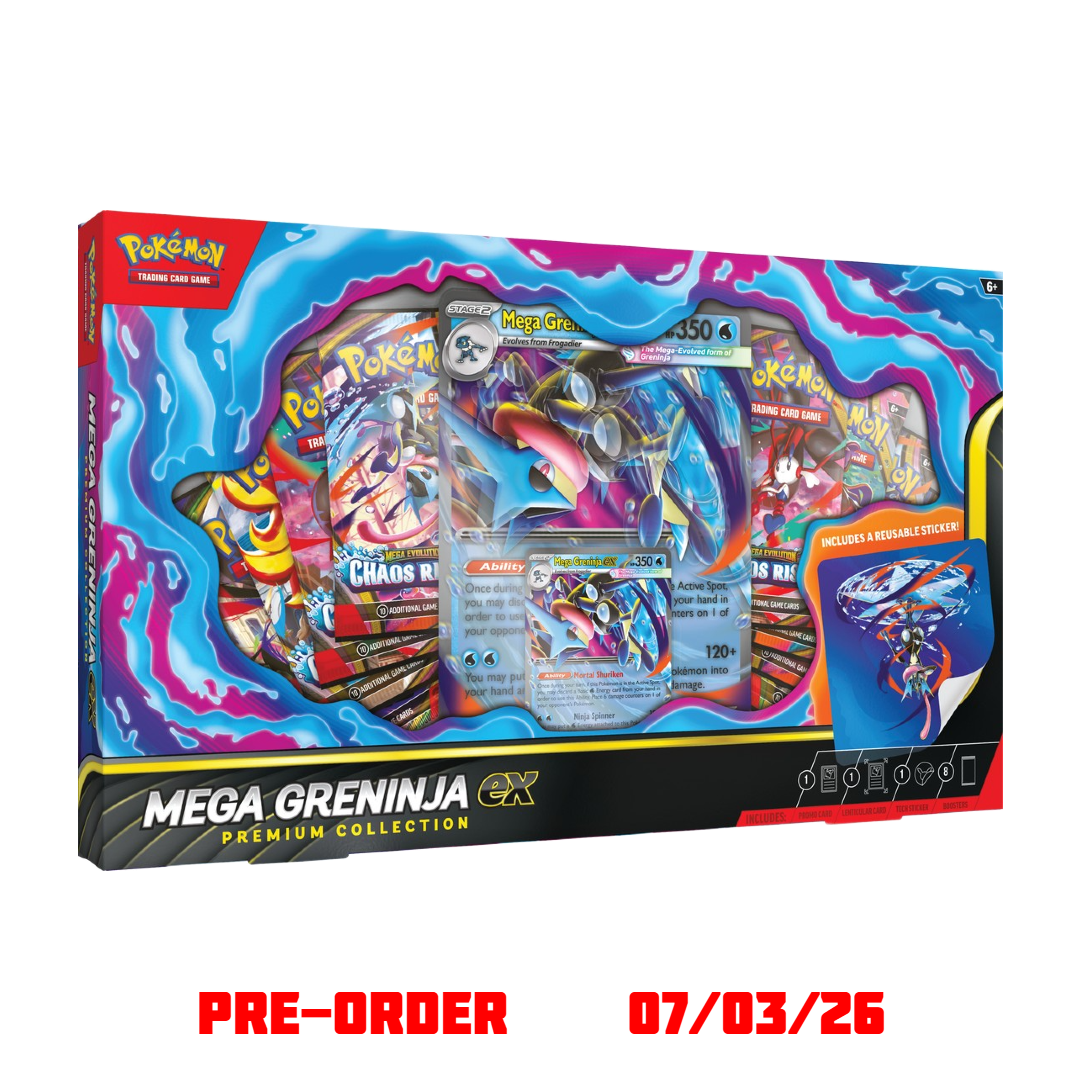 Mega Greninja ex Premium Collection - Pokemon Sealed