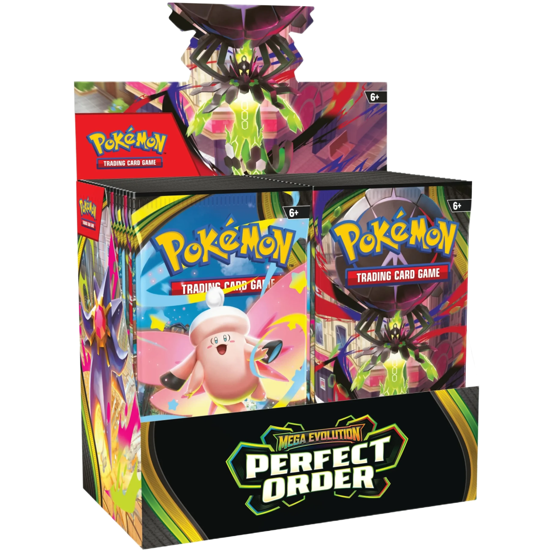 Mega Evolution: Perfect Order Booster Box - Pokemon Sealed