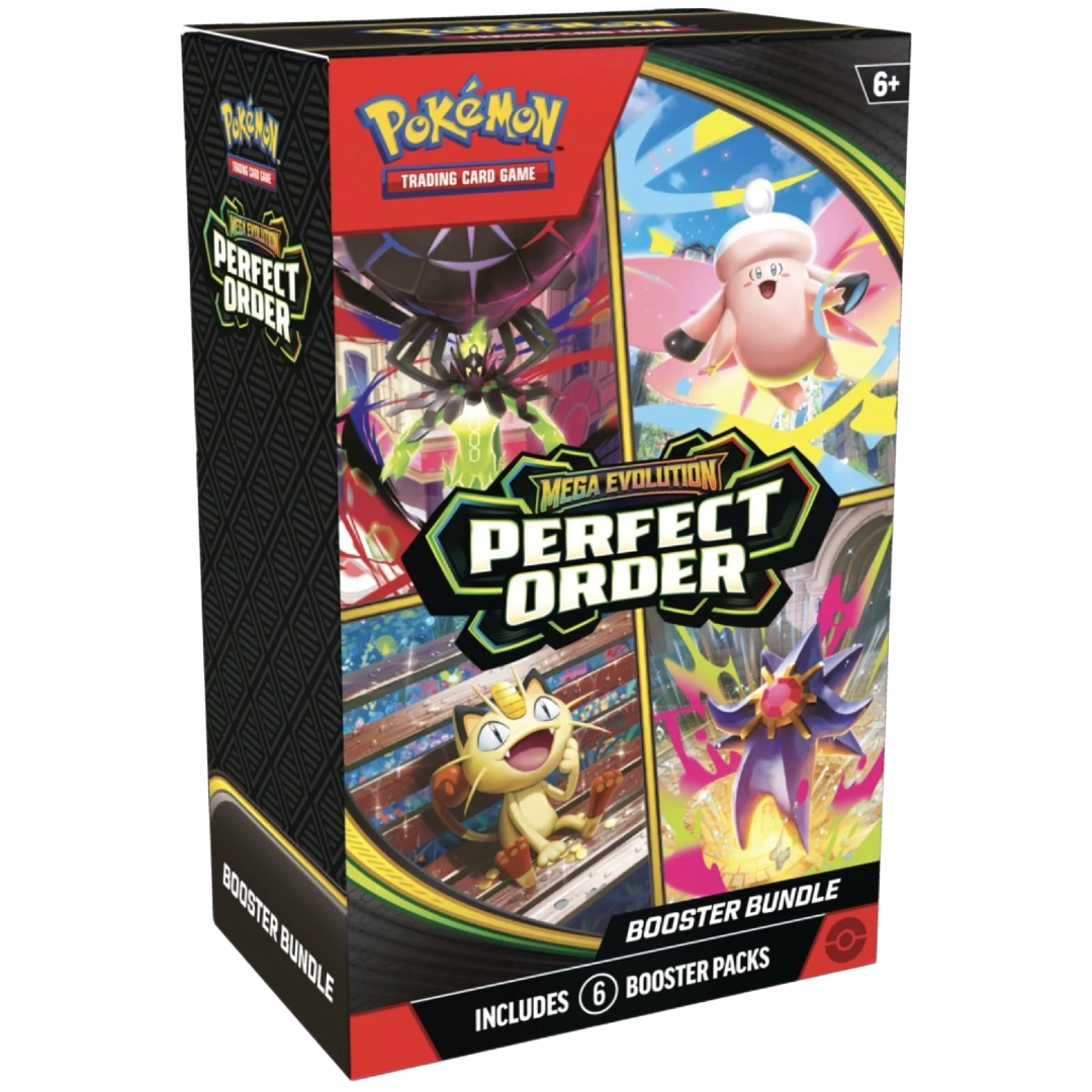 Mega Evolution: Perfect Order Booster Bundle - Pokemon Sealed