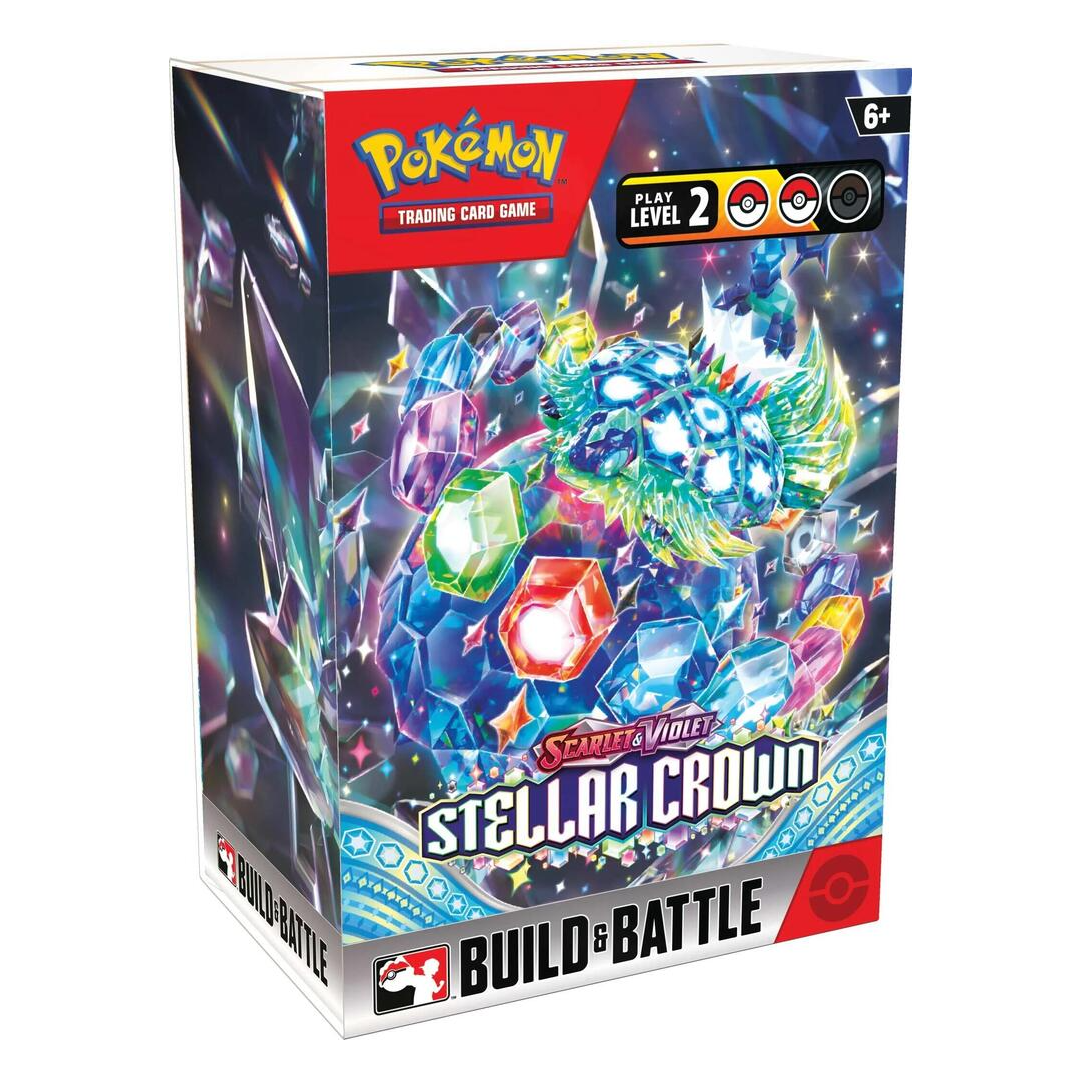 Scarlet & Violet: Stellar Crown Build and Battle Box - Pokemon Sealed