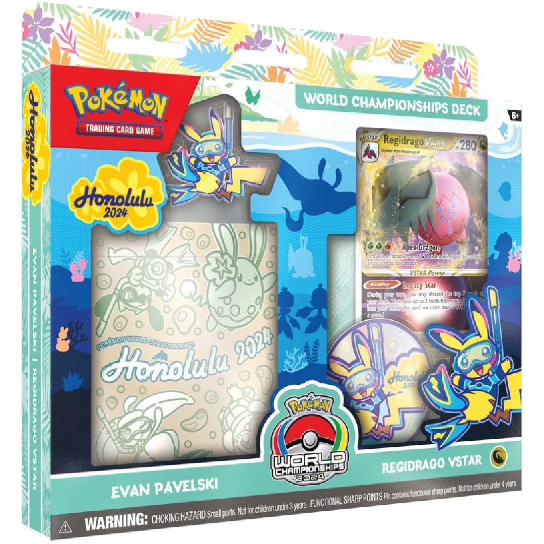 2024 World Championship Deck: Evan Pavelski (Regidrago VSTAR) - Pokemon Sealed