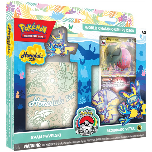 2024 World Championship Deck: Evan Pavelski (Regidrago VSTAR) - Pokemon Sealed