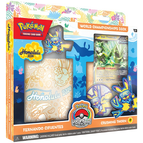 2024 World Championship Deck: Fernando Cifuentes (Crushing Thorn) - Pokemon Sealed