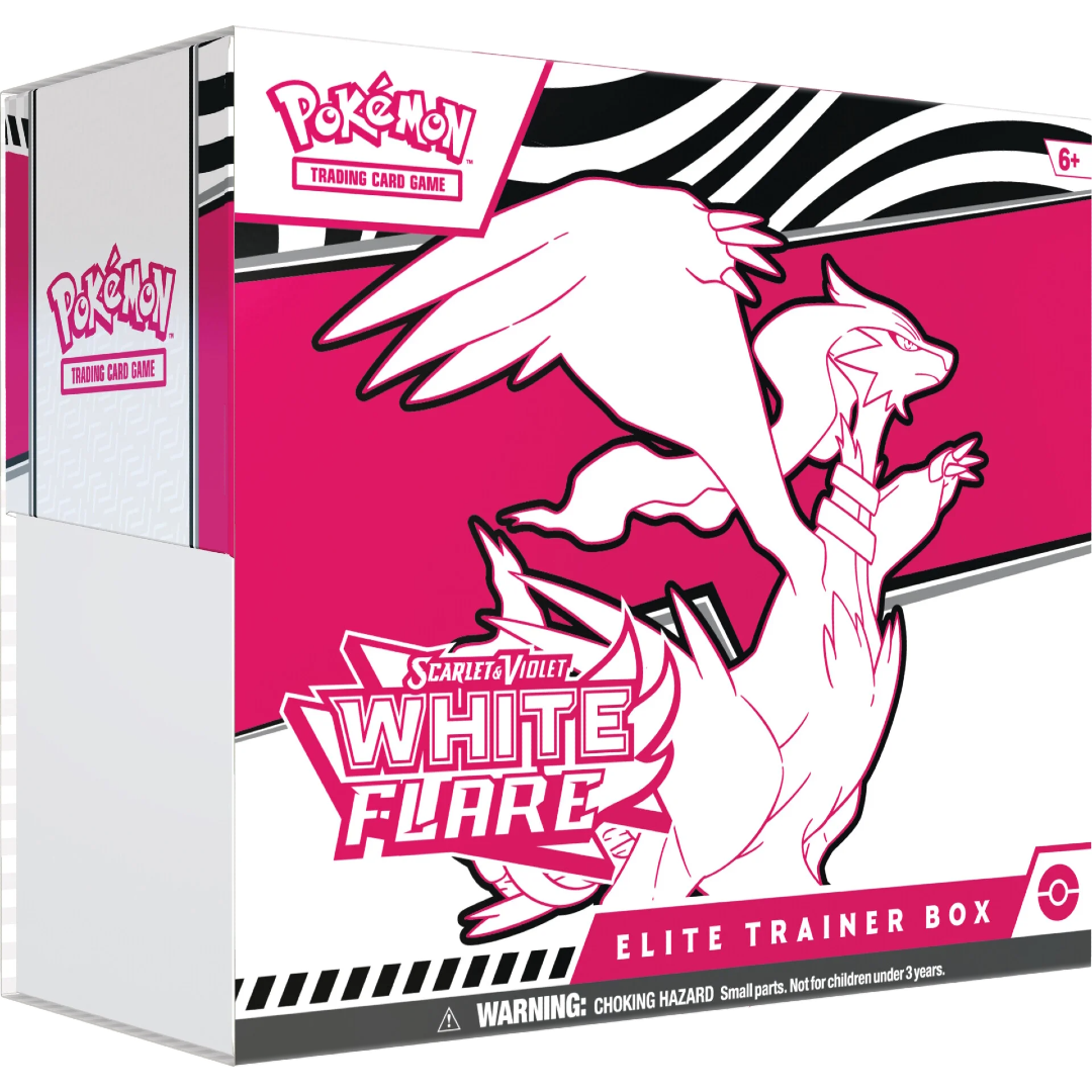 Scarlet & Violet: White Flare Elite Trainer Box - Pokemon Sealed