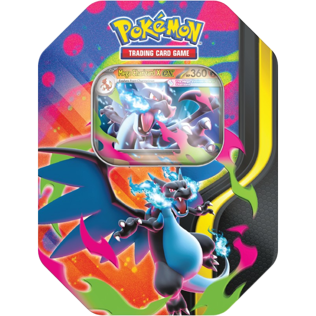 Mega Charizard Tin (X) - Pokemon Sealed